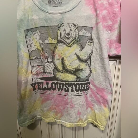 Parks Project
Girls Yellowstone Bear Party Ringer T-Shirt Sz S - Picture 5 of 7